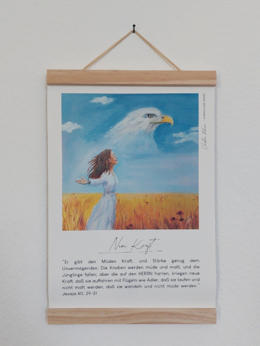 Kunstdruck  "Eagles wings"