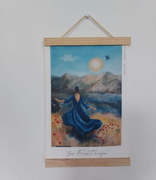Kunstdruck "Zur Freiheit berufen"
