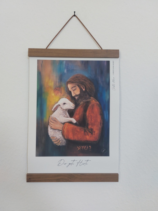 Kunstdruck "Der gute Hirte"